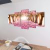 Canvas Wall Print Set Cherry Blossom 79" x 39"