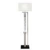 Luxurious Water Dancing Light Floor Lamp 1pc Satin Nickel Finish Metal Sparkling Decorative Designer Lamp Living Room Lamp
