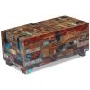 Coffee Table Box Chest Solid Reclaimed Wood 31.5"x15.7"x13.8"
